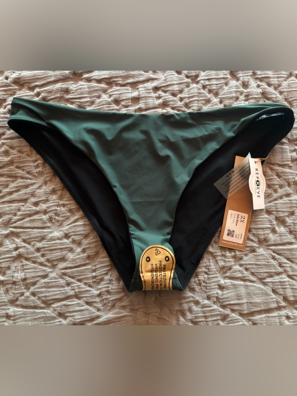 Aulieude Reversible Multiway Bikini Top + Bottoms